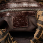 Fendi Zucca Double Flap Shoulder Bag (SHG-oSvq5T)