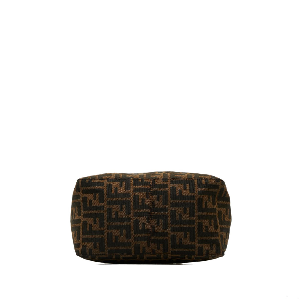 Fendi Zucca Double Flap Shoulder Bag (SHG-dEDjEu)