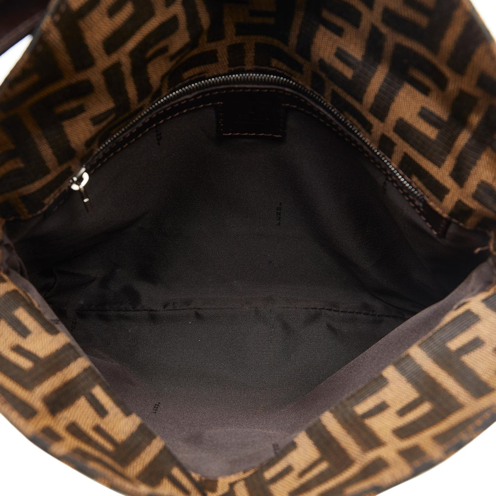 Fendi Zucca Double Flap Shoulder Bag (SHG-3yfrKu)