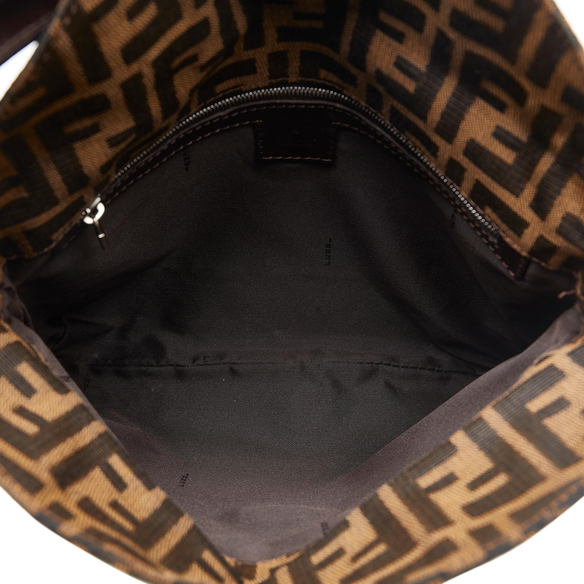 Fendi Zucca Double Flap Shoulder Bag (SHG-3yfrKu)