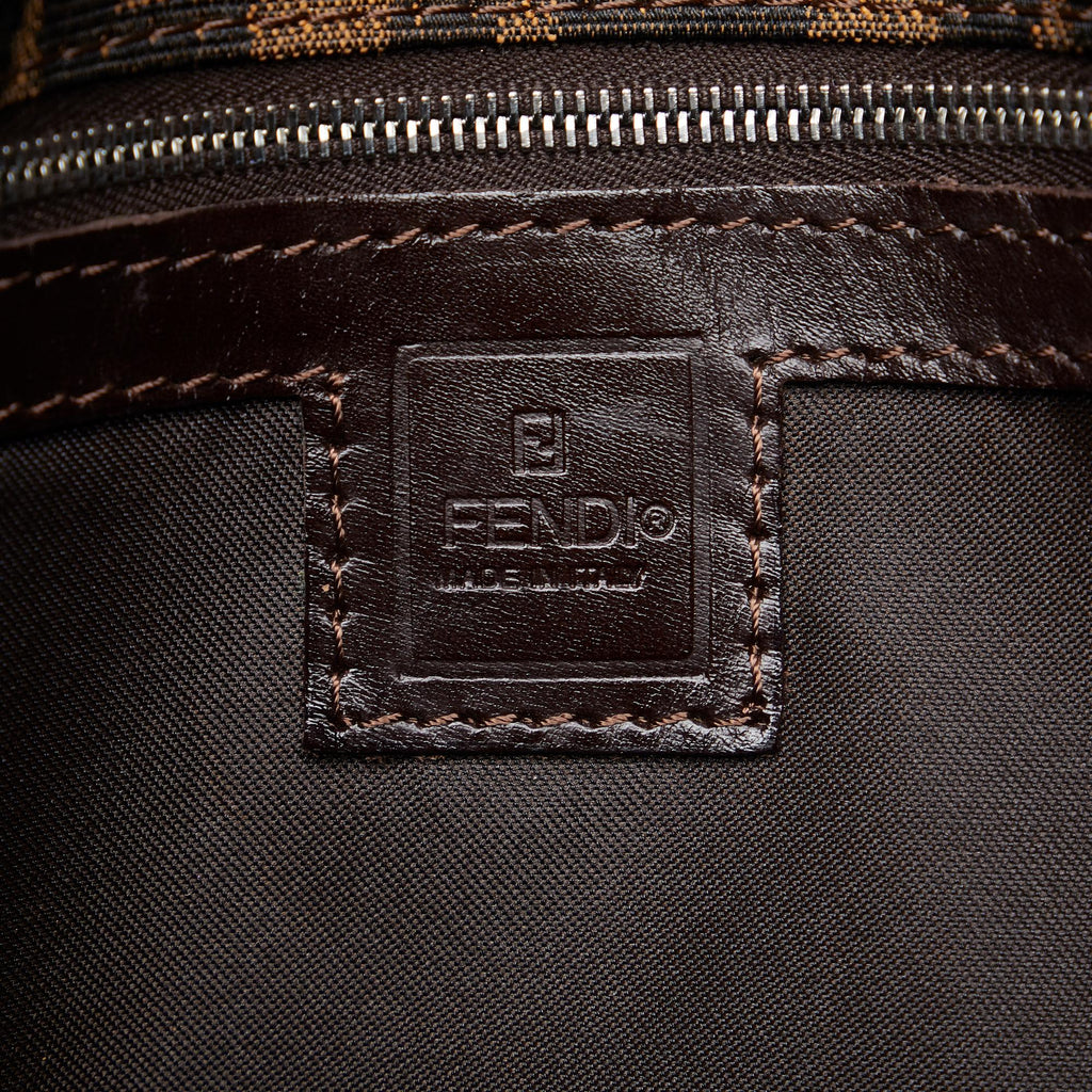 Fendi Zucca Double Flap Shoulder Bag (SHG-3yfrKu)