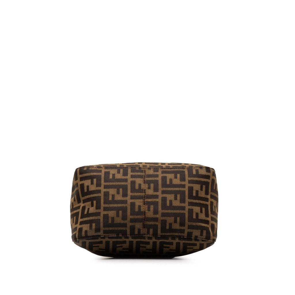 Fendi Zucca Double Flap Shoulder Bag (SHG-iLiG0w)