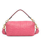 Fendi Zucca Embossed Baguette Satchel (SHG-dNovMe)