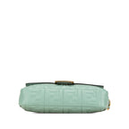 Fendi Zucca Embossed Baguette Satchel (SHG-GbOflU)