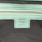 Fendi Zucca Embossed Baguette Satchel (SHG-GbOflU)