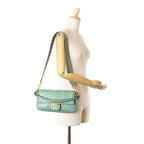 Fendi Zucca Embossed Baguette Satchel (SHG-GbOflU)