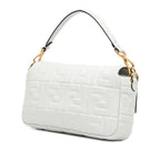 Fendi Zucca Embossed Baguette Satchel (SHG-GaNd8O)