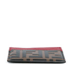 Fendi Zucca  Embossed Card Holder (SHG-NGm9kH)