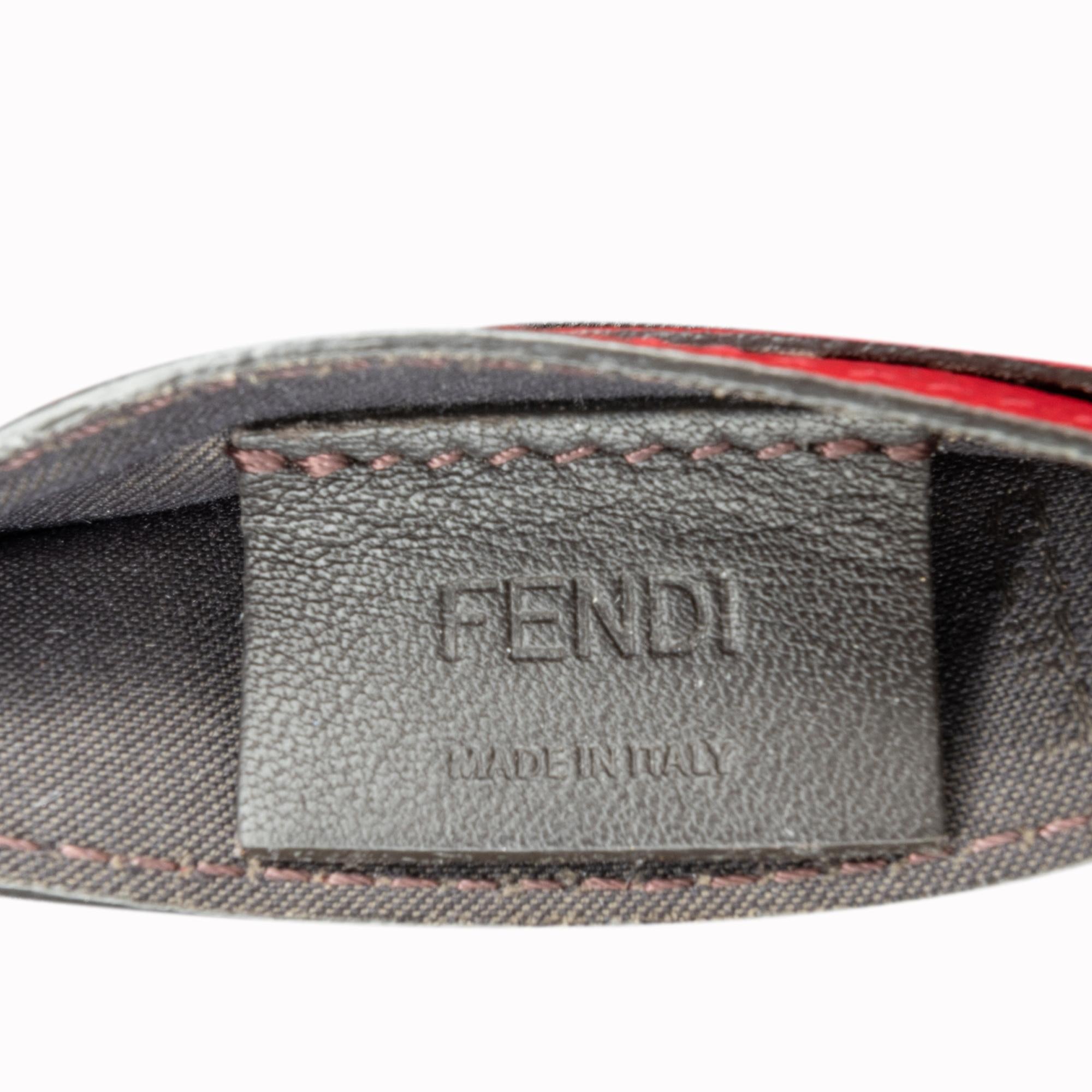 Fendi Zucca  Embossed Card Holder (SHG-NGm9kH)
