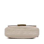 Fendi Zucca Embossed Chain Midi Baguette (SHG-InpXQw)