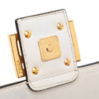 Fendi Zucca Embossed Chain Midi Baguette (SHG-TwWttm)