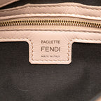 Fendi Zucca Embossed Leather Baguette Satchel (SHG-4WH2gQ)