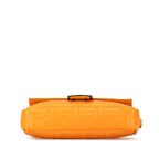 Fendi Zucca Embossed Leather Baguette Satchel (SHG-MbmqD4)