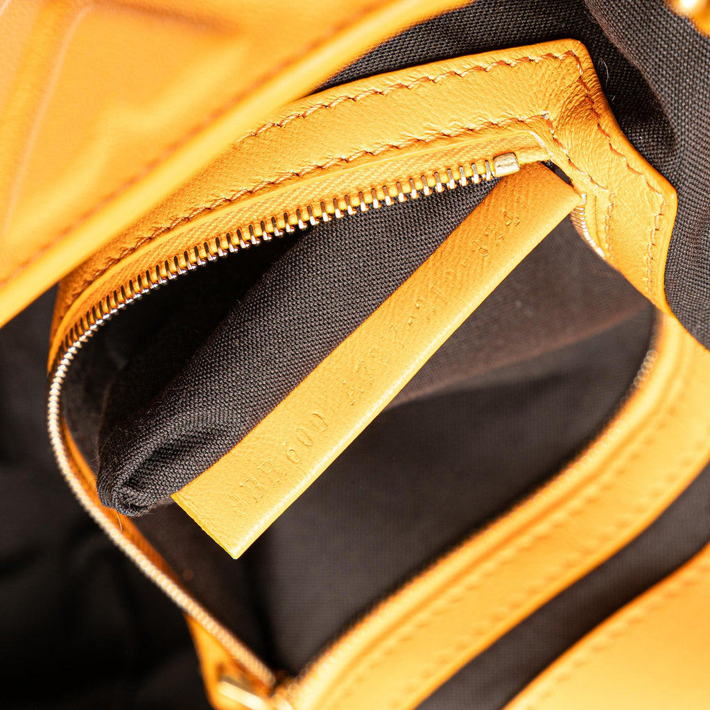 Fendi Zucca Embossed Leather Baguette Satchel (SHG-MbmqD4)