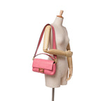 Fendi Zucca Embossed Leather Baguette Satchel (SHG-HnRyP4)