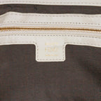 Fendi Zucca Embossed Leather Baguette Satchel (SHG-ex1bOT)