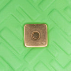 Fendi Zucca Embossed Leather Chain Midi Baguette (SHG-zuLes4)