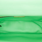 Fendi Zucca Embossed Leather Chain Midi Baguette (SHG-dpPjua)