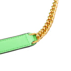 Fendi Zucca Embossed Leather Chain Midi Baguette (SHG-dpPjua)