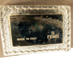 Fendi Zucca Embossed Leather Chef Flap (SHG-mTgdEi)
