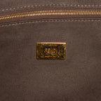 Fendi Zucca Embossed Leather Satchel (SHG-Th9GBp)