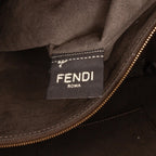 Fendi Zucca Embossed Leather Satchel (SHG-Th9GBp)