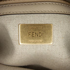 Fendi Zucca Embroidered Baguette Satchel (SHG-8kCI03)