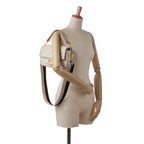 Fendi Zucca Embroidered Baguette Satchel (SHG-8kCI03)