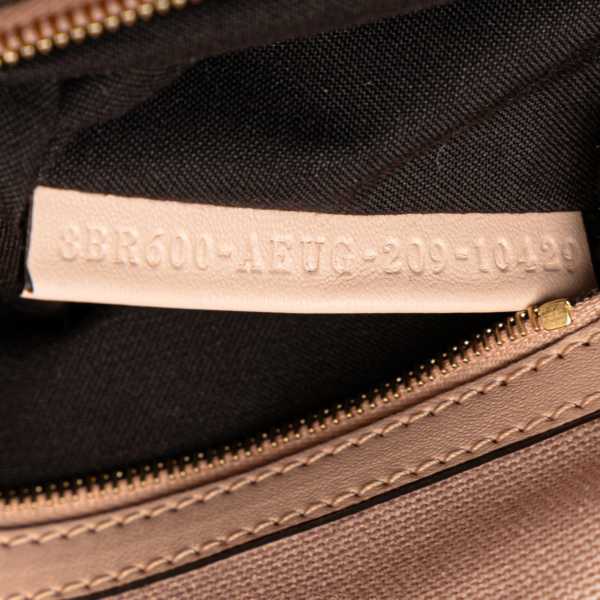 Fendi Zucca Embroidered Baguette Satchel (SHG-PGUpqD)