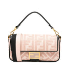 Fendi Zucca Embroidered Baguette Satchel (SHG-5WGn2V)