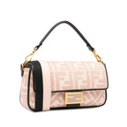 Fendi Zucca Embroidered Baguette Satchel (SHG-5WGn2V)