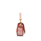 Fendi Zucca Embroidered Baguette Satchel (SHG-WloGCz)