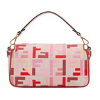 Fendi Zucca Embroidered Baguette Satchel (SHG-LaJuvA)