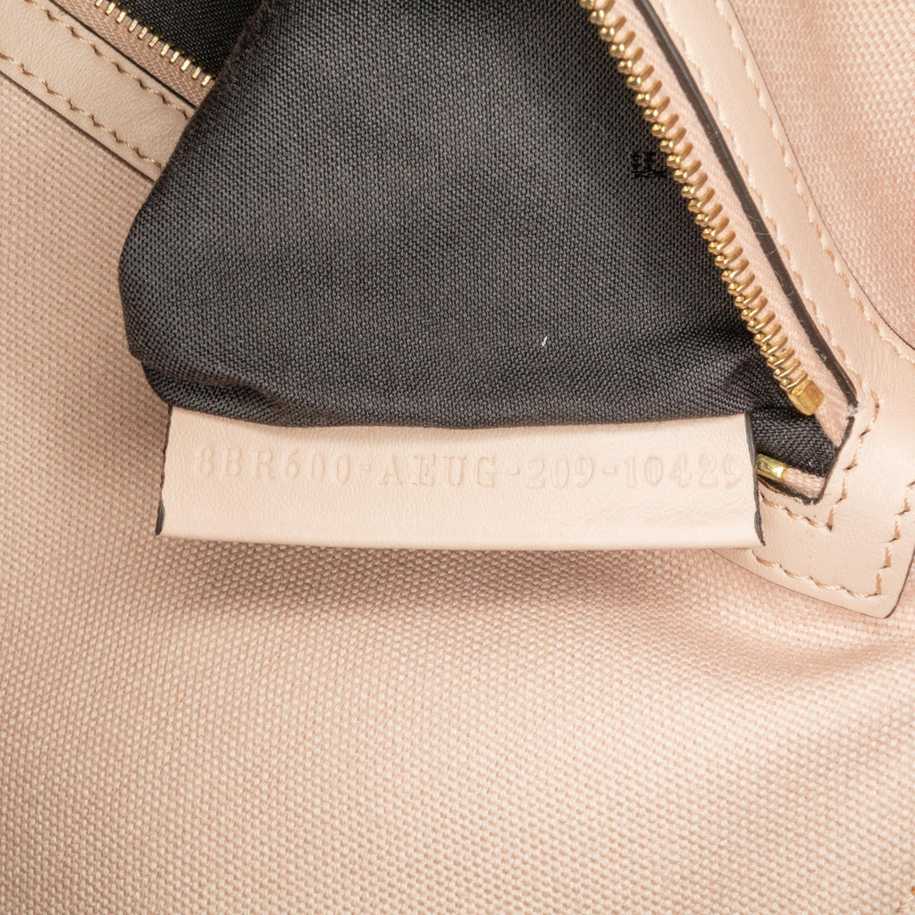 Fendi Zucca Embroidered Baguette Satchel (SHG-LaJuvA)