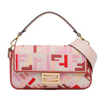 Fendi Zucca Embroidered Baguette Satchel (SHG-LaJuvA)