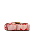Fendi Zucca Embroidered Canvas Baguette Satchel (SHG-Rvfwx2)