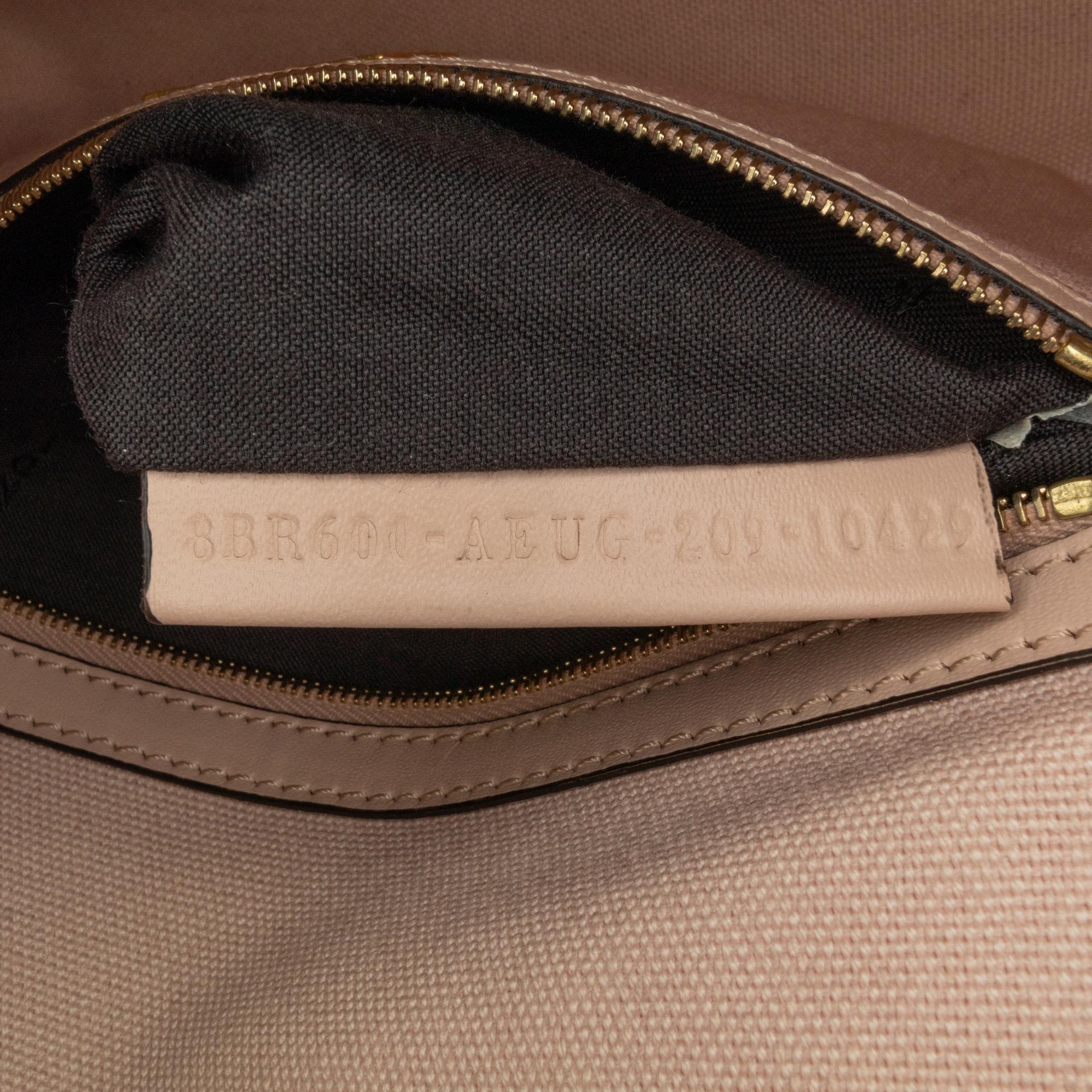 Fendi Zucca Embroidered Canvas Baguette Satchel (SHG-Rvfwx2)