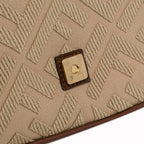 Fendi Zucca Embroidered Canvas Baguette Satchel (SHG-62z4Da)