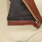 Fendi Zucca Embroidered Canvas Baguette Satchel (SHG-CbXmDx)