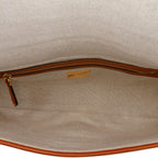 Fendi Zucca Embroidered Canvas Baguette Satchel (SHG-xxhsTe)