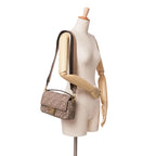 Fendi Zucca Embroidered Canvas Baguette Satchel (SHG-iv4LJh)