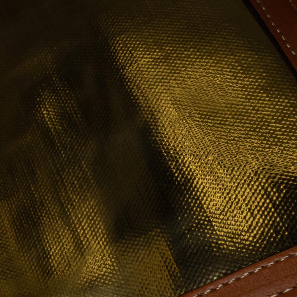 Fendi Zucca Embroidered Denim Baguette Satchel (SHG-U0Rmi7)