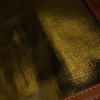 Fendi Zucca Embroidered Denim Baguette Satchel (SHG-U0Rmi7)