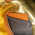 Fendi Zucca Embroidered Denim Baguette Satchel (SHG-U0Rmi7)