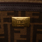 Fendi Zucca Embroidered Karligraphy Baguette (SHG-tbdDOJ)