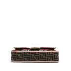 Fendi Zucca Embroidered Karligraphy Baguette (SHG-tbdDOJ)