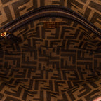Fendi Zucca Embroidered Karligraphy Baguette (SHG-tbdDOJ)