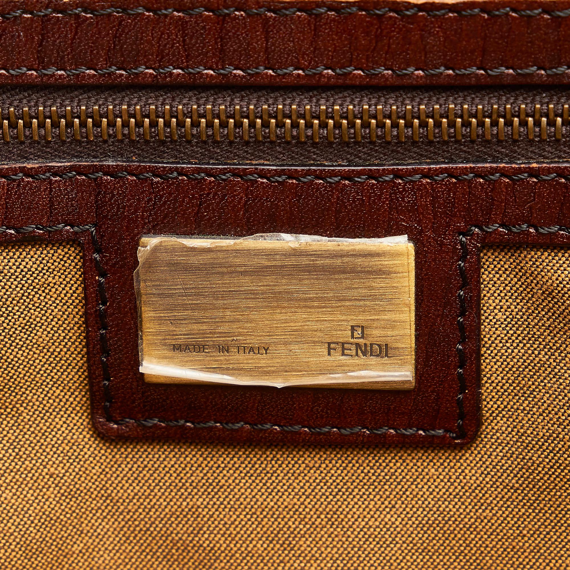 Fendi Zucca Etniko Canvas Handbag (SHG-33422)