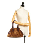Fendi Zucca Etniko Canvas Handbag (SHG-33422)