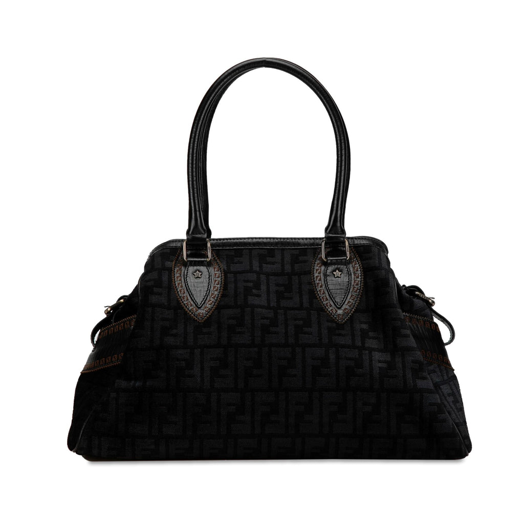 Fendi Zucca Etniko Canvas Handbag (SHG-Uh4Z1z)